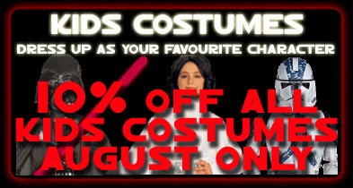 Special Offer: 10% Off Star Wars Kids Costumes