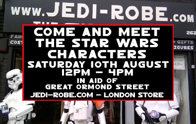 Jedi-Robe.com Summer Fundraising Day