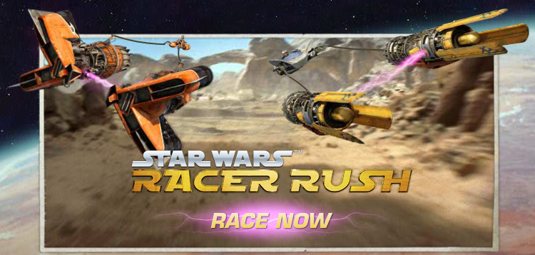 Star Wars Games at Jedi-Robe.com - Racer Rush
