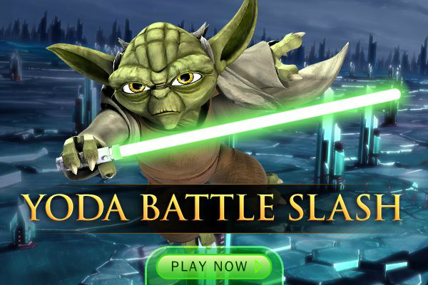 Star Wars Games at Jedi-Robe.com - Yoda Battle Slash