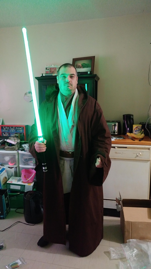 Hugh Obi-Wan Kenobi Jedi Costume Review