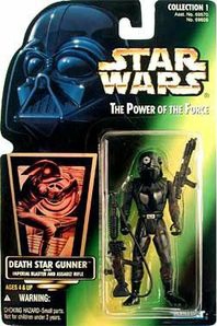 Star Wars Action Figure - Death Star Gunner with Imperial Blaster and Assault Rifle
