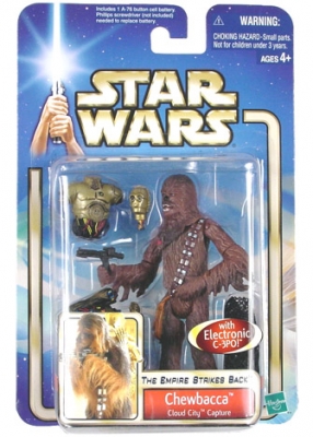 Star Wars Action Figures - Chewbacca Cloud City Capture - The Empire Strikes Back - Saga Collection