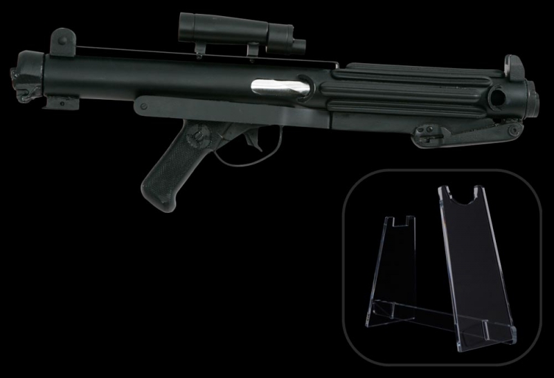 SPECIAL OFFER - Stormtrooper E11 Blaster Prop with FREE STAND