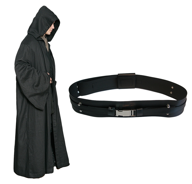 Star Wars Black Sith Robe with Sith Belt