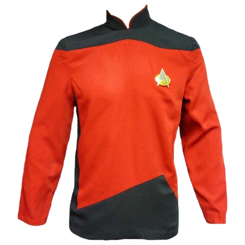Star Trek Adult Costumes - The Next Generation Red Tunic
