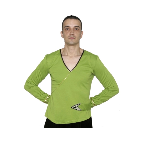 Star Trek Adult Costumes - Classic Captain Kirk Green Shirt