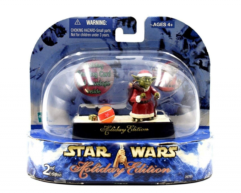 Star Wars Holiday Edition Yoda Action Figure