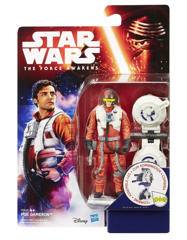 Star Wars Action Figure - The Force Awakens - Jungle Space - Poe Dameron