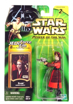 Star Wars Action Figures - Sabe Queens Decoy - Power of the Jedi