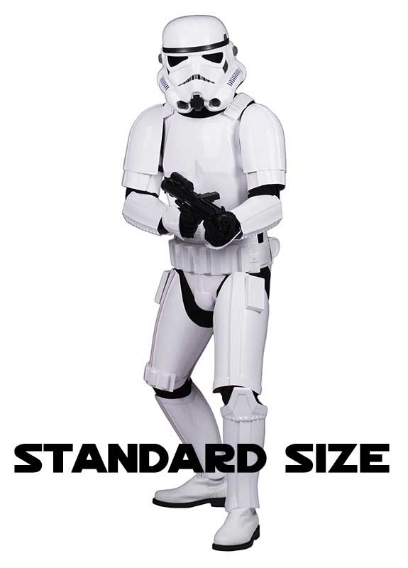 Star Wars Stormtrooper Costume Armour Complete Package - Ready to Wear - STANDARD SIZE