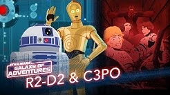 R2-D2 and C3PO - Trash Compactor Rescue | Star Wars Galaxy of Adventures
