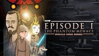 How The Phantom Menace Should Have Ended