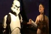 The Stormtrooper Strip with Leia Slave *VIDEO*