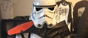 Swedish Stormtrooper visits Jedi-Robe Shop