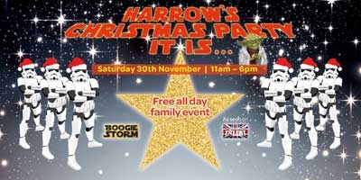 EVENTS: Harrow Christmas Lights Party, 30th Nov 2019