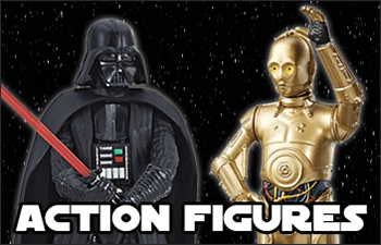 Star Wars Action Figures including Black Series, Power of the Force Green and Red, Revenge of the Sith Bubble, Episode 1, and Vintage Figures and Vehicles