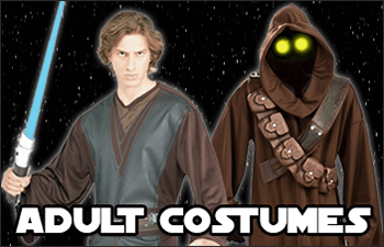 Star Wars Adult Fancy Dress Costumes and Cosplay for Adults. Perfect for Space themed parties or 70s and 80s costumes.