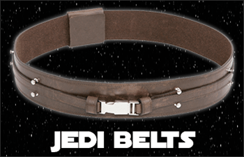 Star Wars Jedi Belts for Anakin Skywalker, Obi-Wan Kenobi, Mace Windu, and Sith costumes