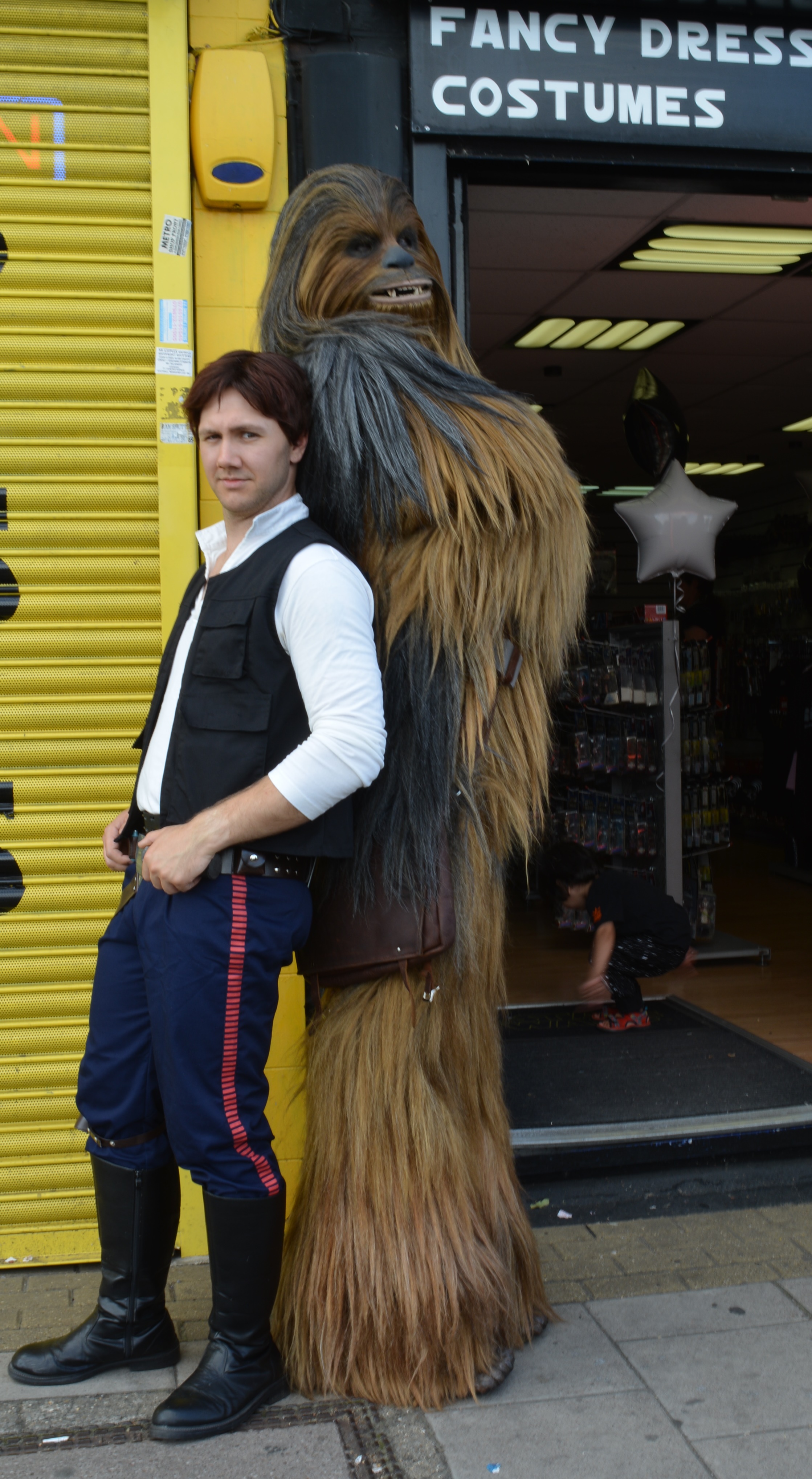 Han Chewbacca Star Wars Shop Fun Day
