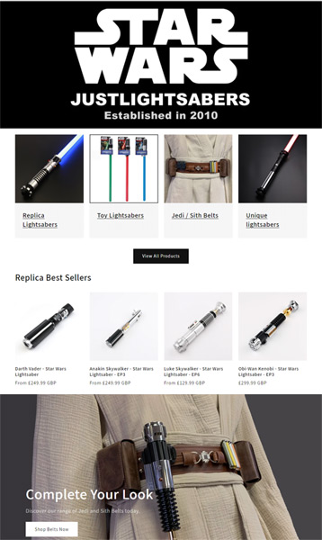 JustLightsabers.com