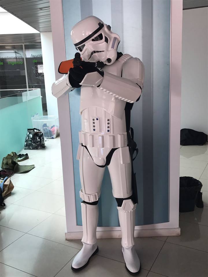 Juan Stormtrooper Replica Armour Costume Review Jedi-Robe.com Gran Canaria