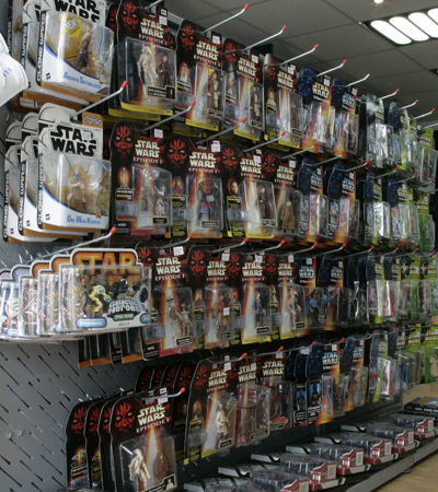 action figure shops