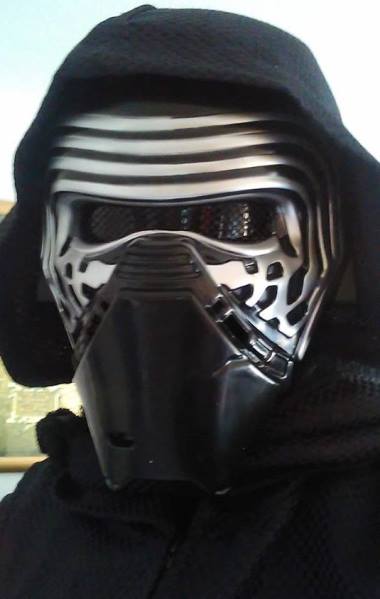 Kylo Ren Helmet Lens Costume Review