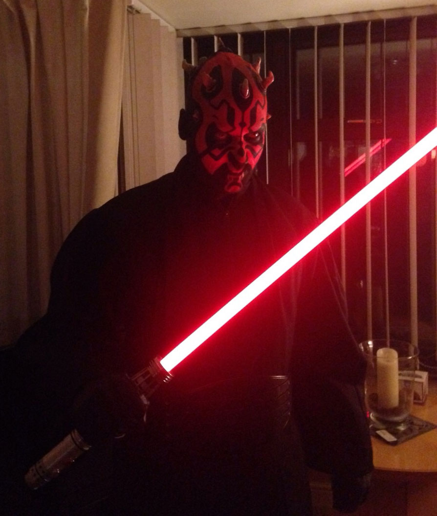 Sith Black Darth Maul Replica Costume Review Adrian