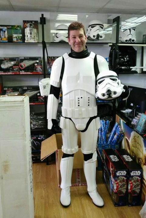 Stormtrooper Shop jedi-robe review Glyn Armour