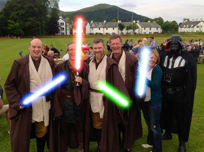 Steve Ball at the Keswick Beer Festival