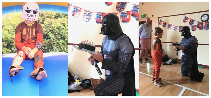 Ezra Bridger Darth Vader Birthday Costume Review