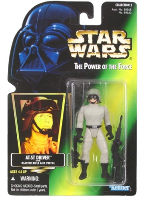 Star Wars Action Figure - AT-ST Driver with Blaster Rifle and Pistol