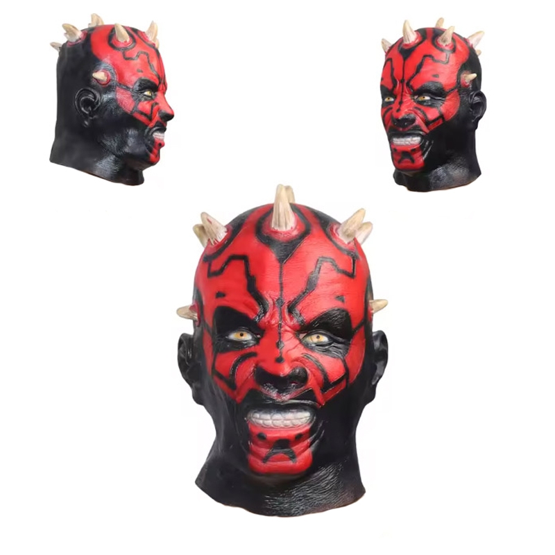 Star Wars Darth Maul Life Size Latex Costume Mask