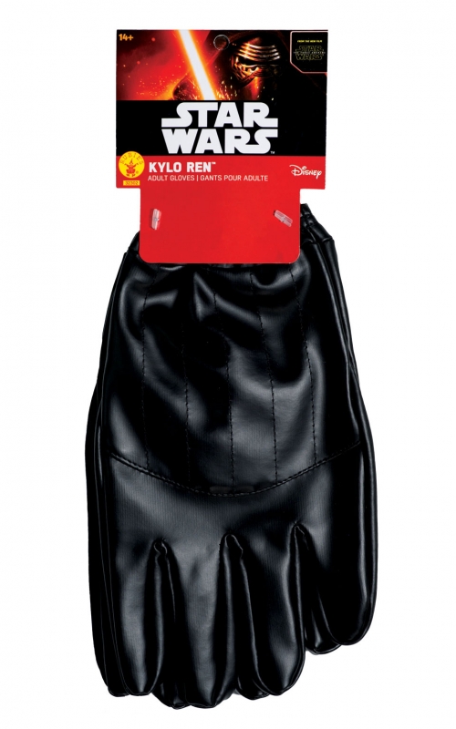 Star Wars Costume - The Force Awakens - Kylo Ren Gloves - Adult