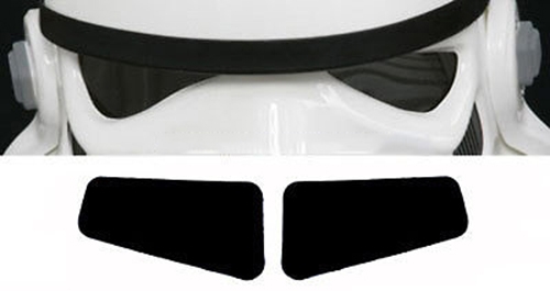 Stormtrooper Helmet Lenses - Grey Hard