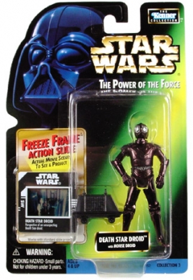 Star Wars Multi Action Figures - Death Star Droid with Mouse Droid - Freeze Frame Action Slide