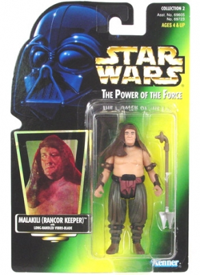 Star Wars Action Figure - Malakili (Rancor Keeper) with Long-Handled Vibro-Blade