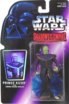 Star Wars Action Figure - Prince Xizor with Energy Blade Shields - Shadows of the Empire