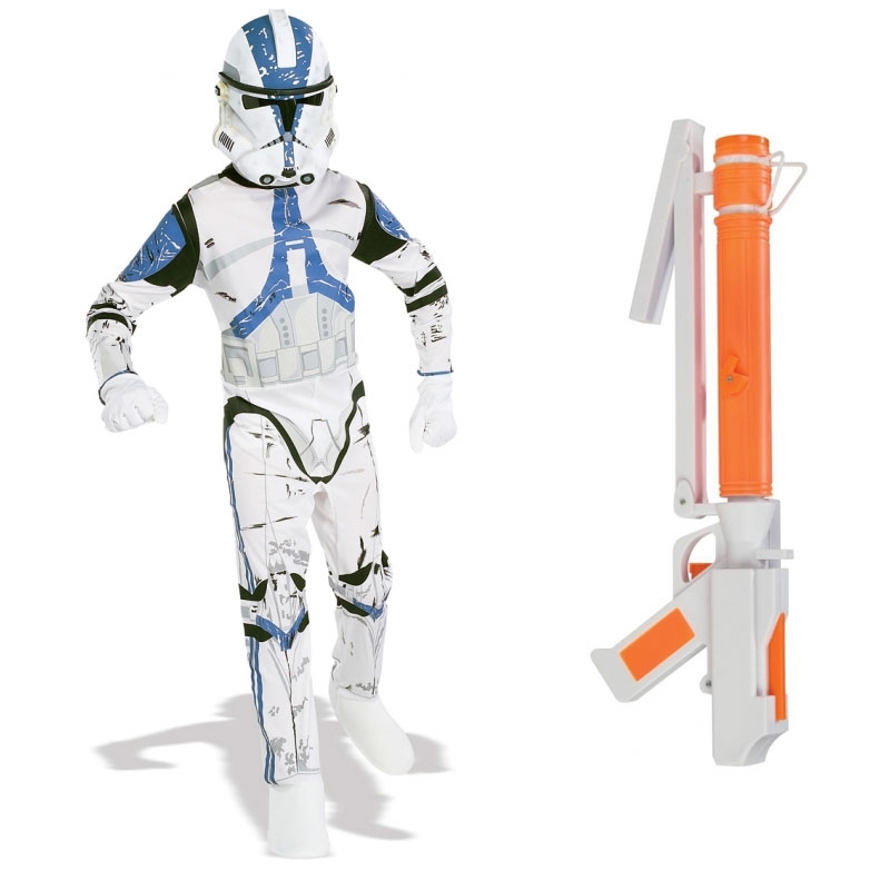 Star Wars Costume Child Blaster Bundle - Clone Trooper