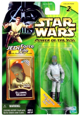 Star Wars Action Figures - Ellorrs Madak - Power Of the Jedi