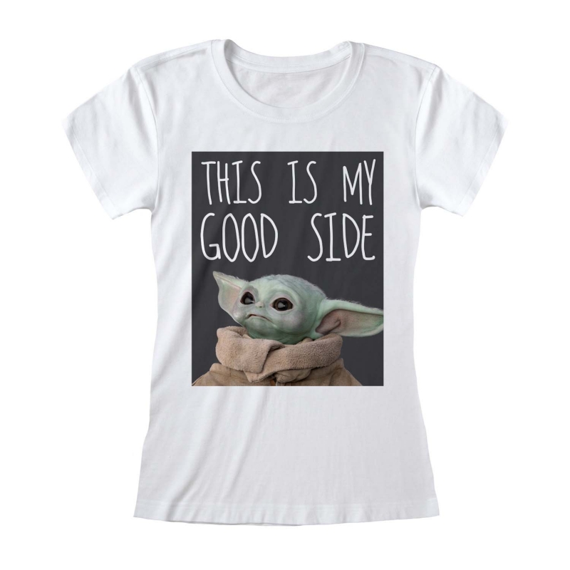 Star Wars T-Shirts -  Mandalorian Good Side (Womens)