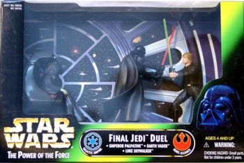 Star Wars Action Figure - Final Jedi Duel - Emperor Palpatine - Darth Vader - Luke Skywalker