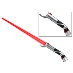 Star Wars Count Dooku Electronic Lightsaber - Red - Light - Sound