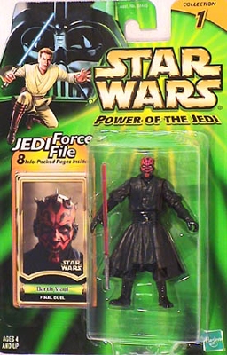Star Wars Action Figures - Darth Maul Final Duel - Power of the Jedi