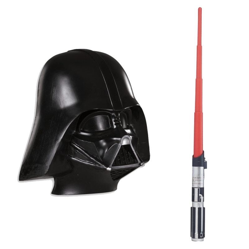 Star Wars Mask and Lightsaber Bargain Bundle - Darth Vader