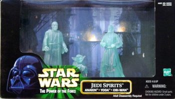 Star Wars Multi Action Figures - Jedi Spirits - Anakin - Yoda - Obi-Wan