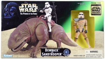 Star Wars Multi Action Figures - Dewback and Sandtrooper