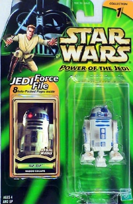 Star Wars Action Figures - R2-D2 Naboo Escape - Power of the Jedi