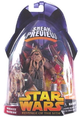 Star Wars Action Figure - Wookiee Warrior (Sneak Preview)